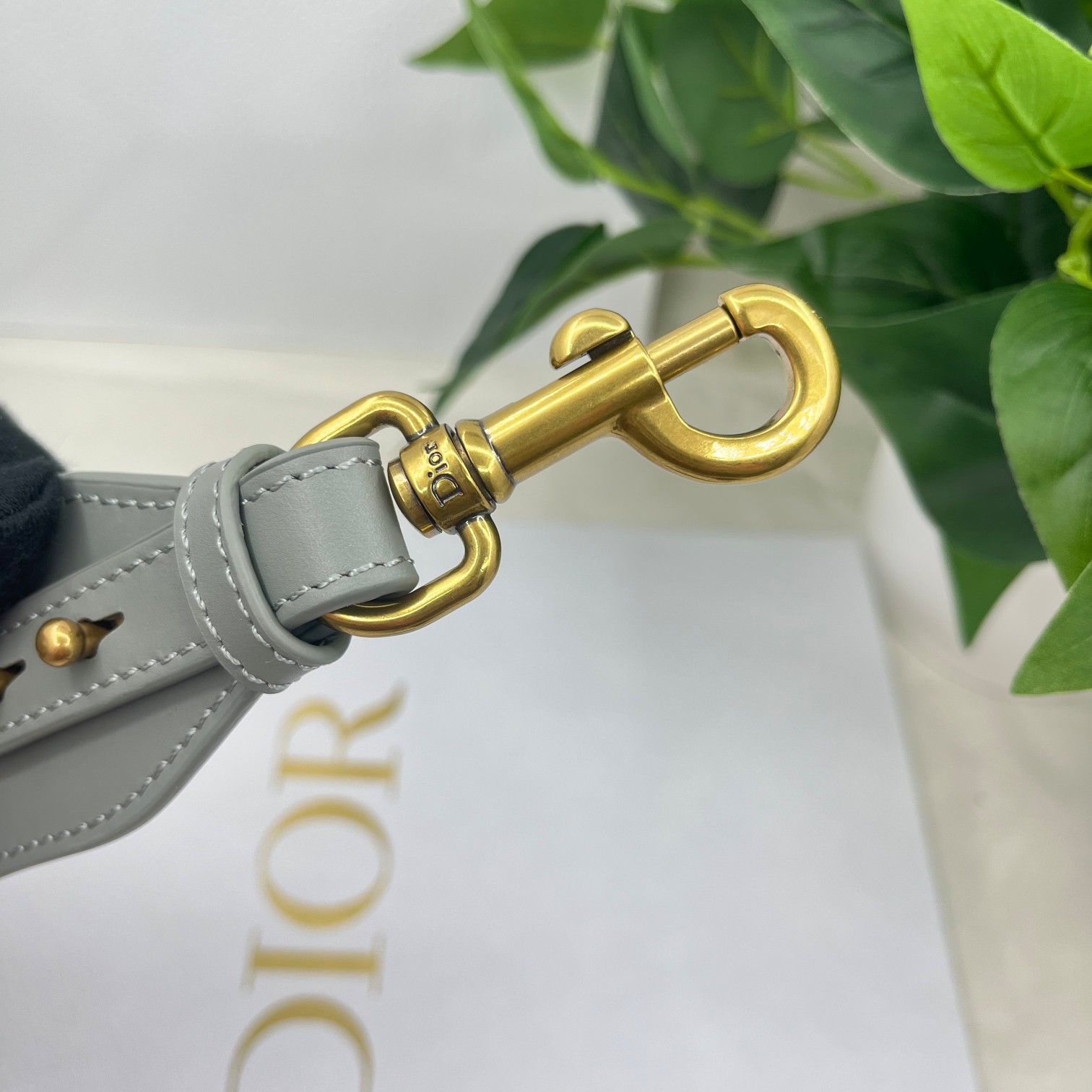 Dior rock grey Roman shoulder strap