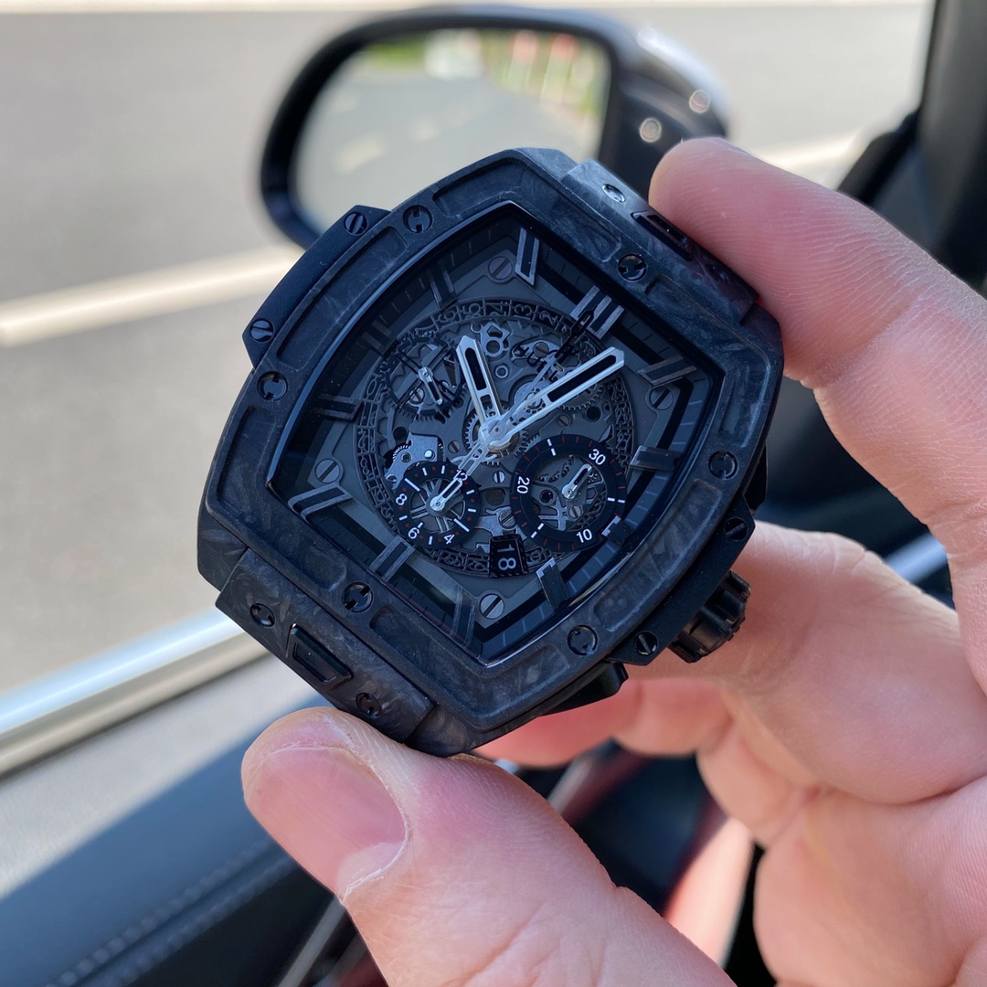 Hublot-Spirit of Big Bang Red Carbon Fiber Watch