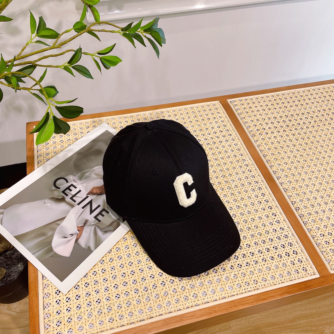 [CELINE] 2023 spring and summer new simple baseball cap