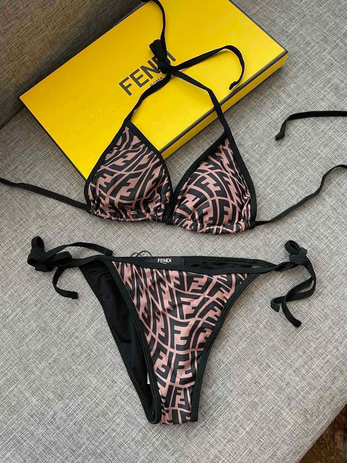 Fendi print counter new bikini