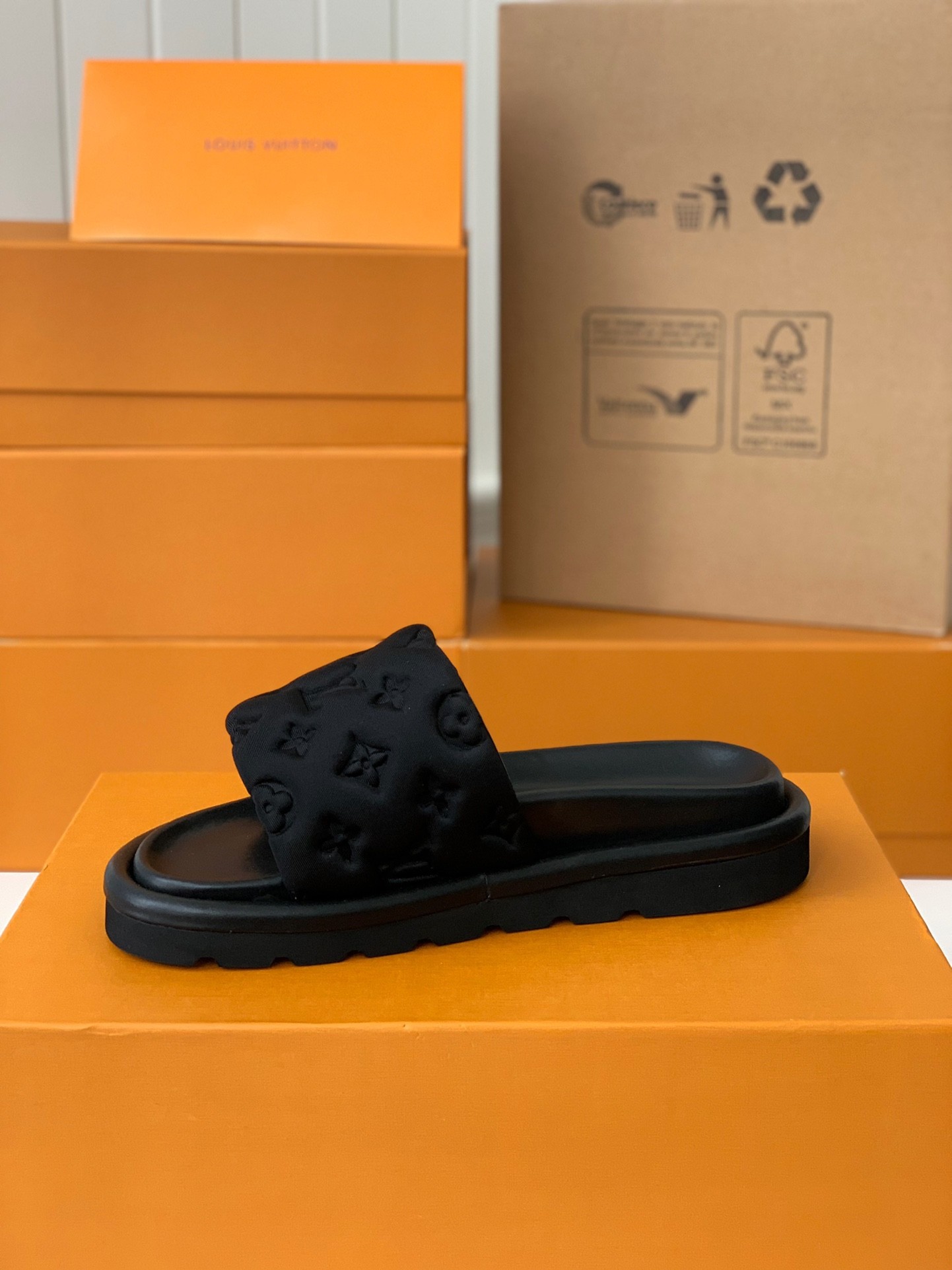 LOUIS VUITTON WOMEN'S SLIPPERS