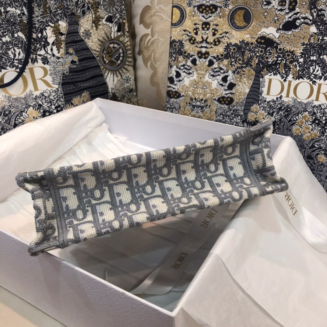 Mini Book tote letter gray