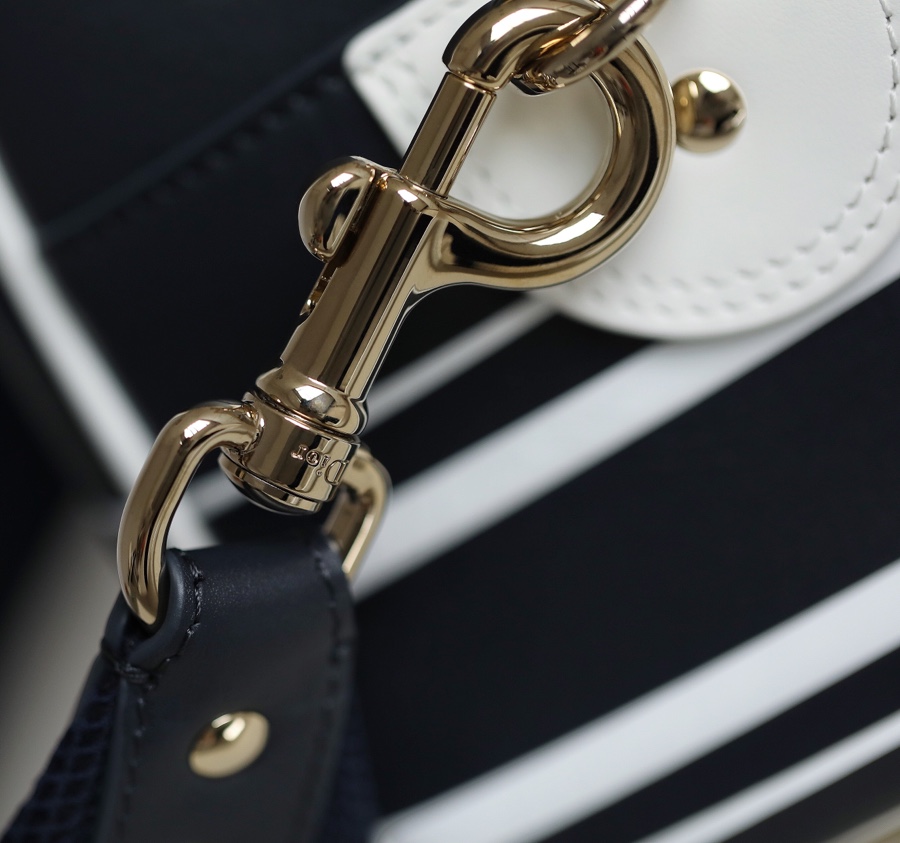 DIOR VIBE zipper bowling bag