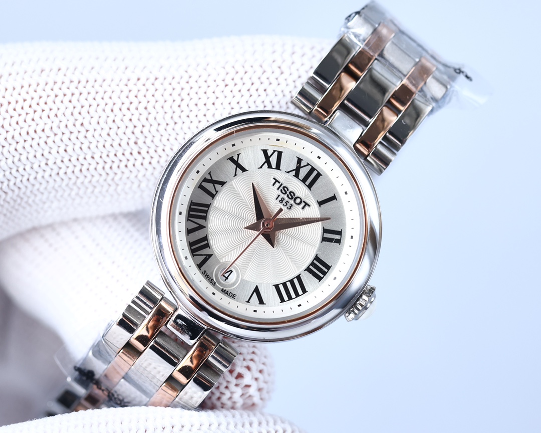 Tissot's latest Carrie series T126.010 Swiss quartz women's watch