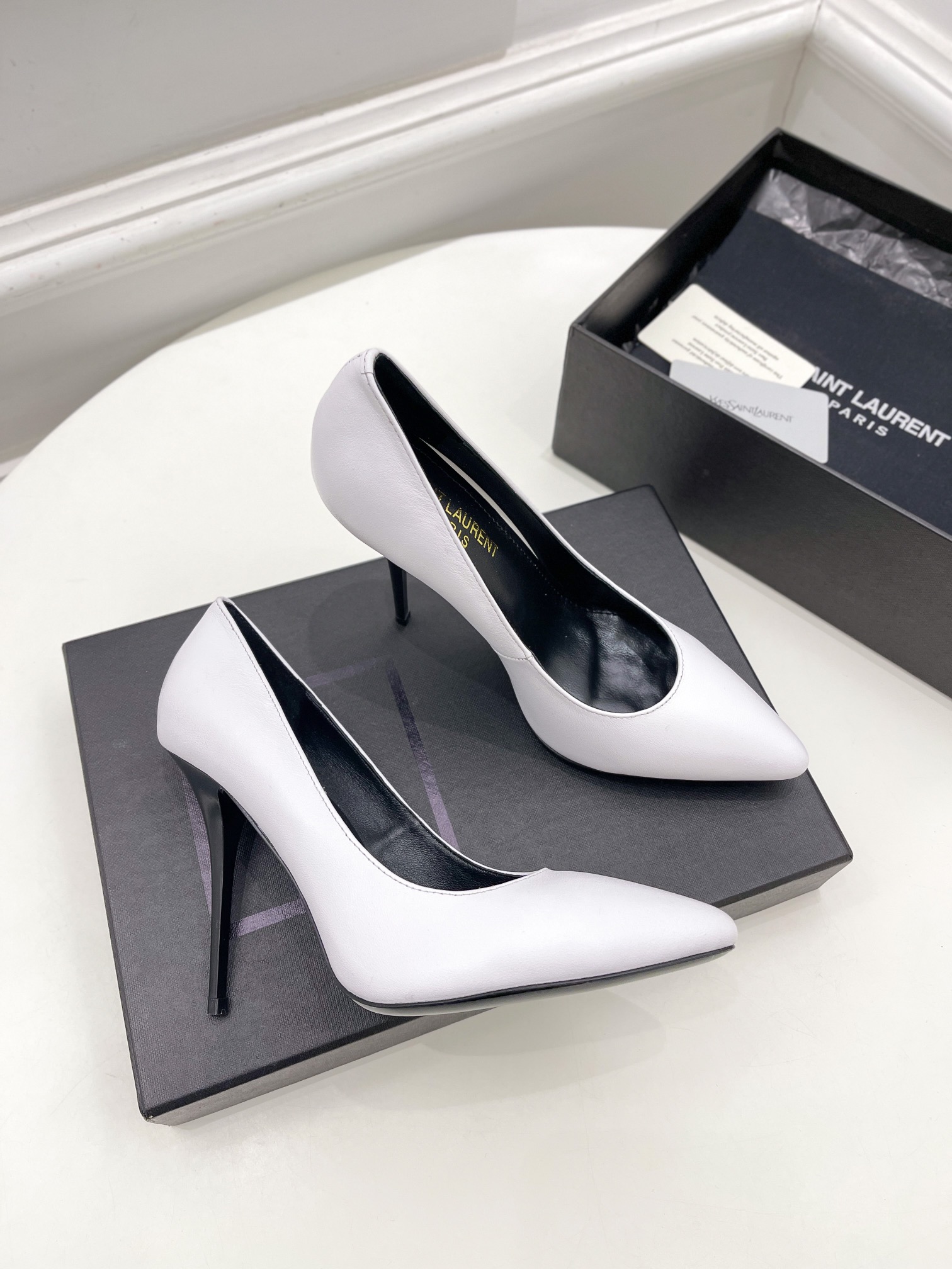 𝙎𝙖𝙞𝙣𝙩 𝙇𝙖𝙪𝙧𝙚𝙣𝙩 | 𝟐𝟎𝟐𝟏/𝐒𝐒 𝐧𝐞𝐰 YSL｜Roland 2022/fw early spring new baked high heels