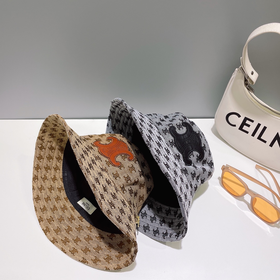 【CELINE Celine】New simple fisherman hat
