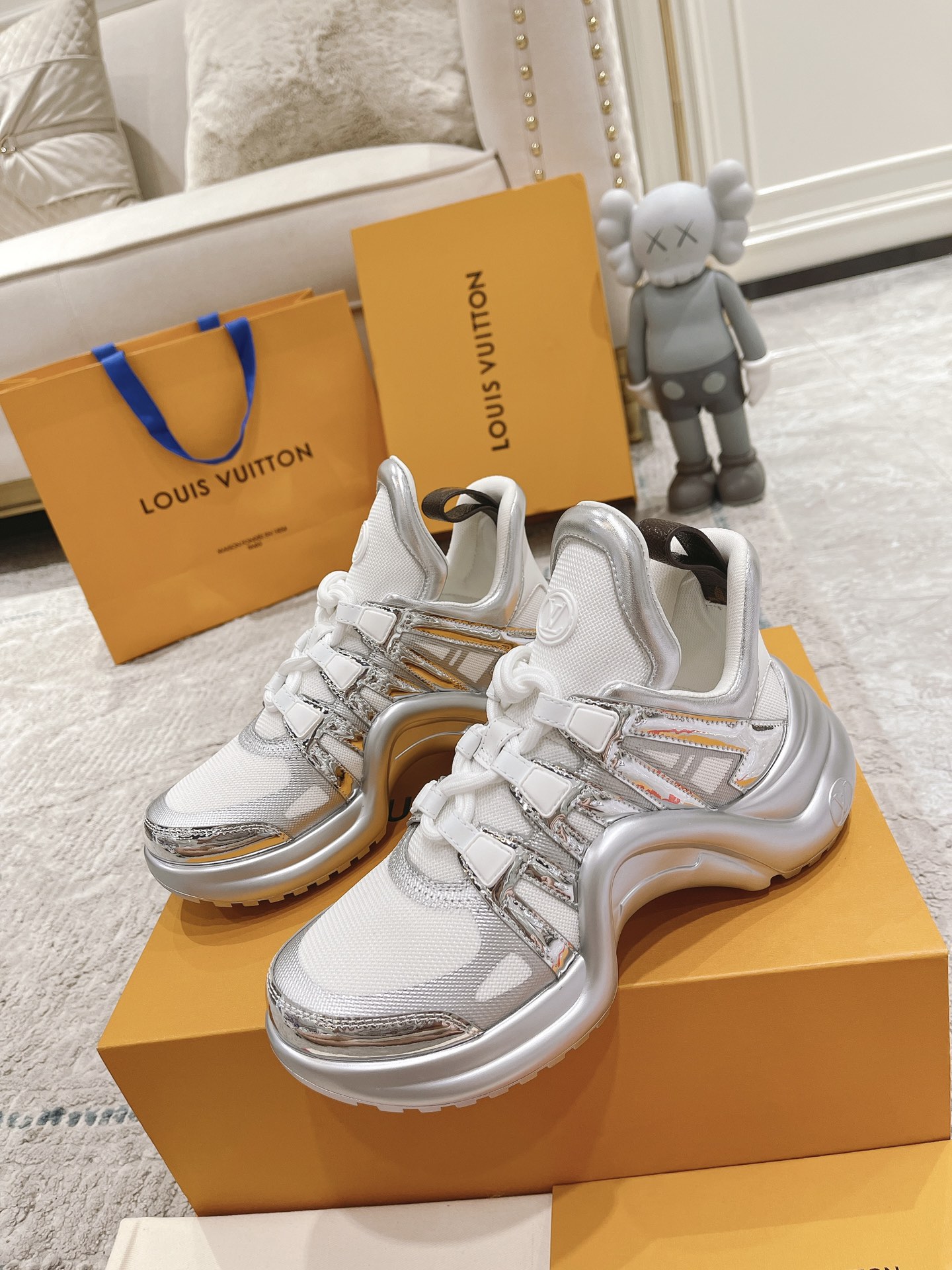 Louis Vuitton Archlight Donkey Brand Louis Vuitton Casual Sports Dad Shoes