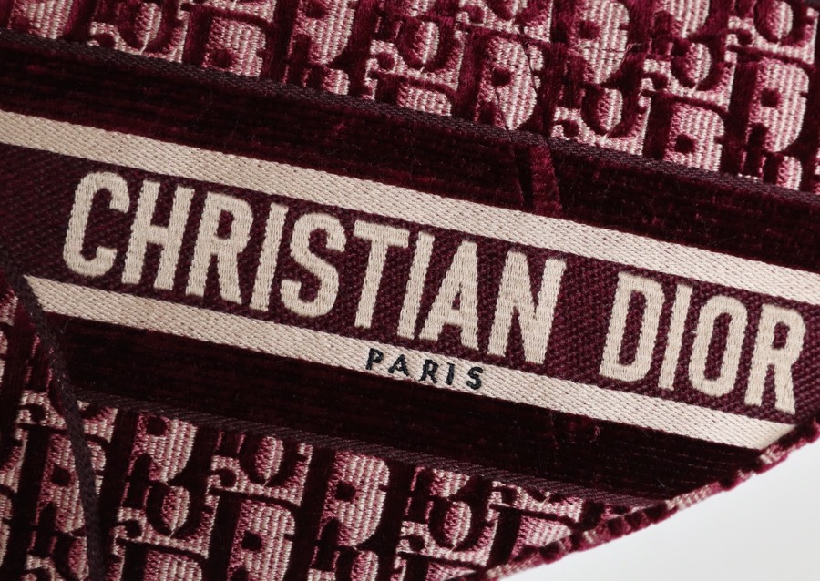 Dior Velvet Saddle Saddle Bag