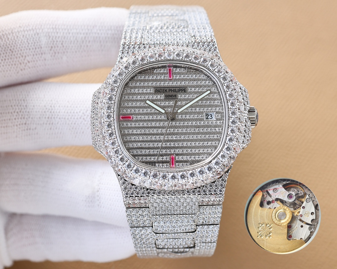 Patek Philippe Platinum Nautilus Watches