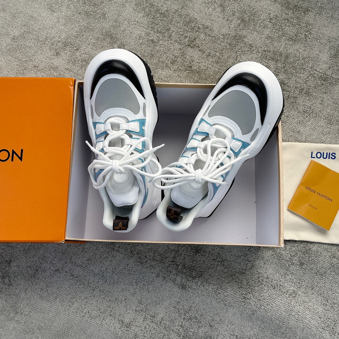 Louis Vuitton trainer platform shoes