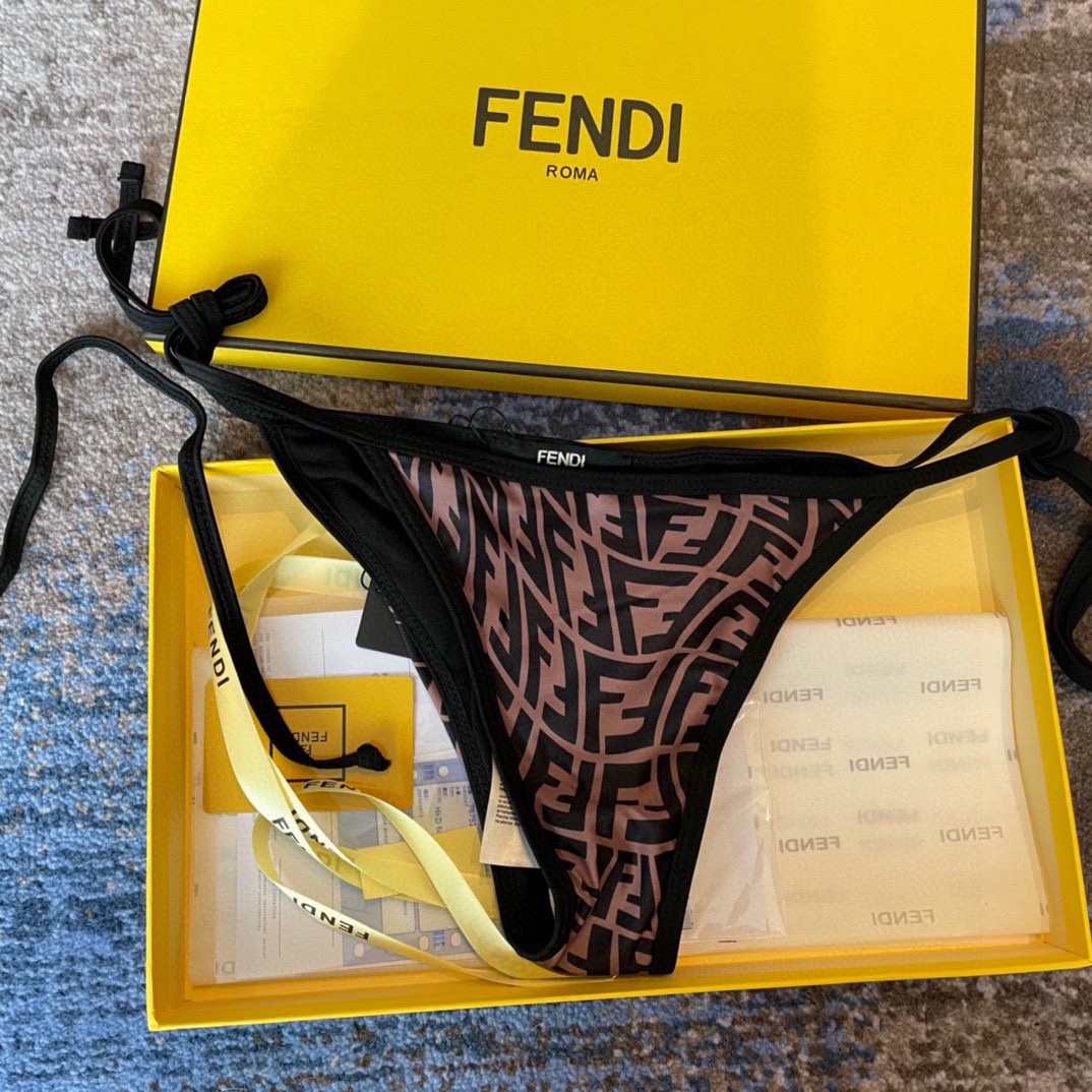 Fendi print counter new bikini