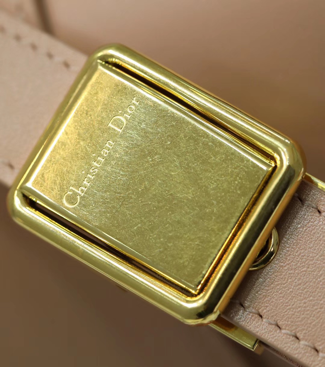 Montaigne smooth cow leather flap bag