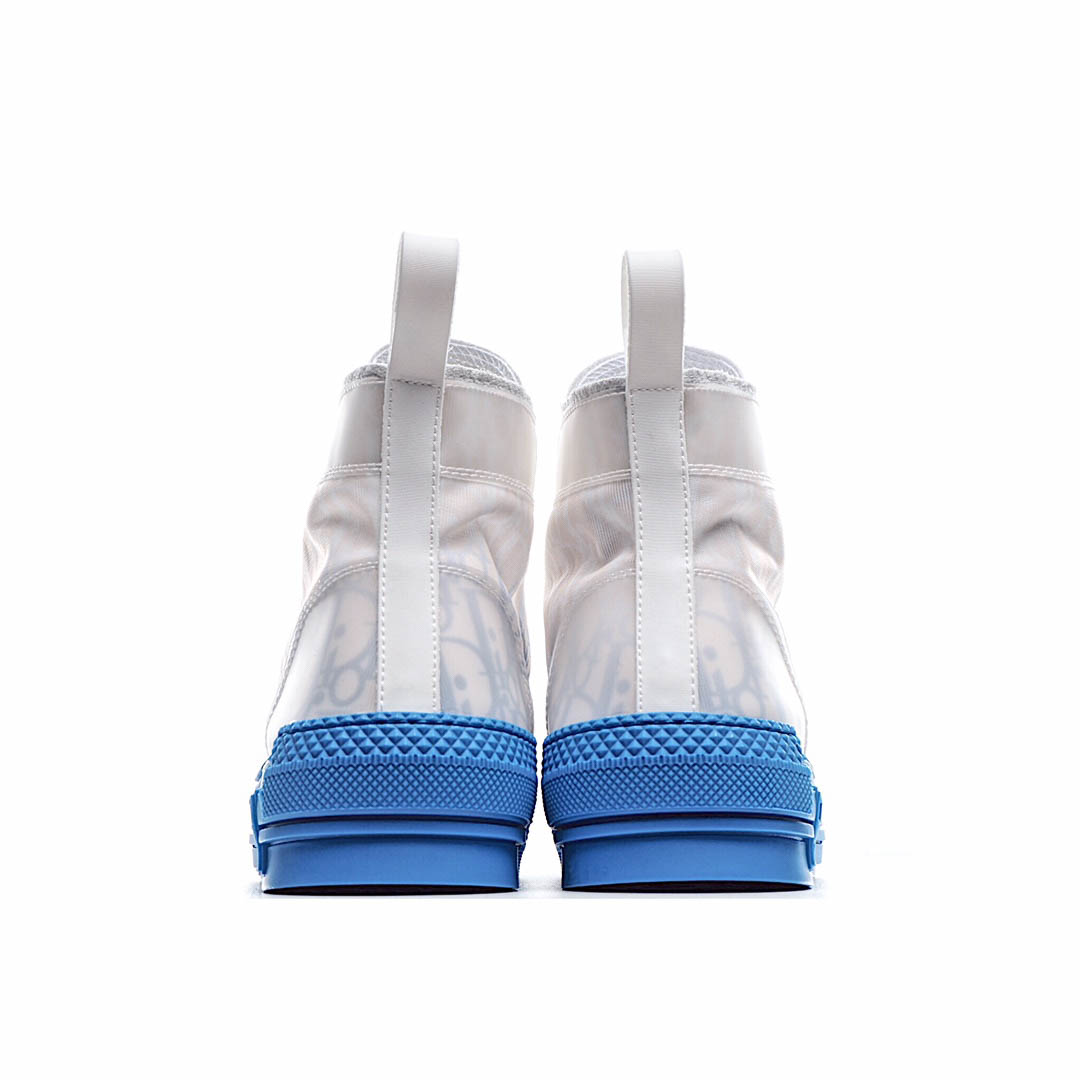 Dior B23 Oblique Slip-on Low Top Sneakers Sheer Print Sneakers