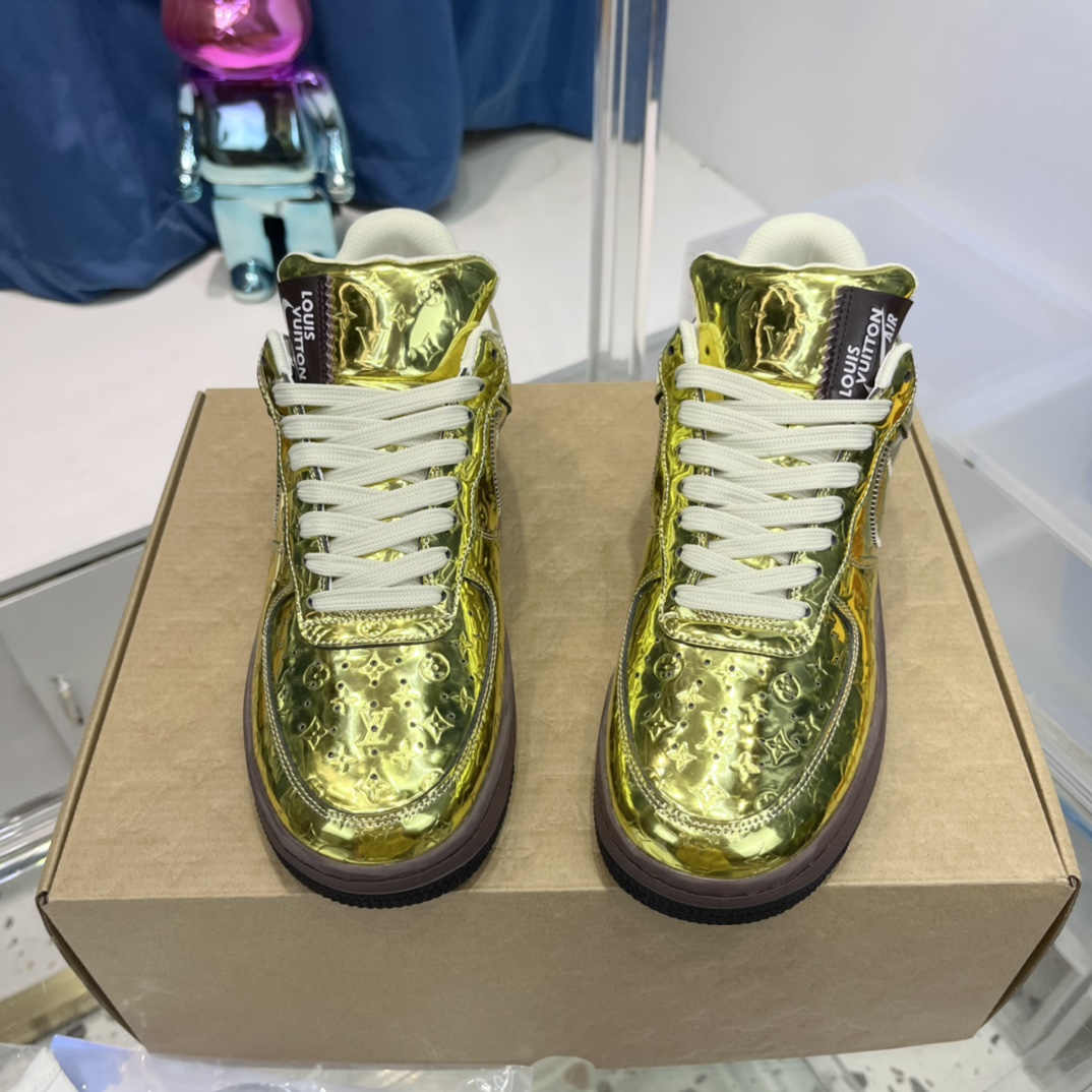 Louis Vuitton x NIKE Air force1 22ss Heavy Joint