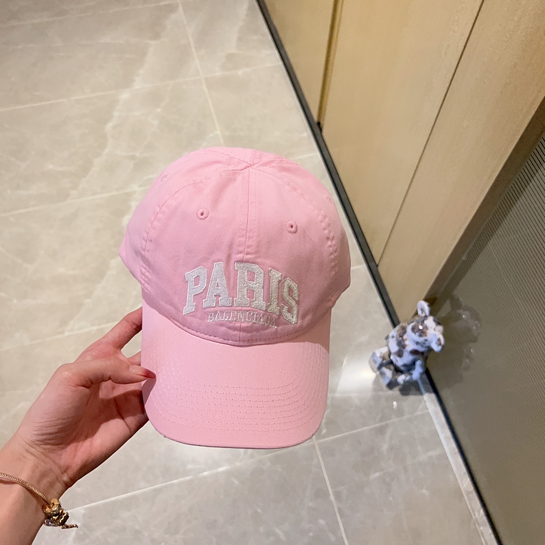 [Balenciaga] 2023 new style embroidered baseball cap