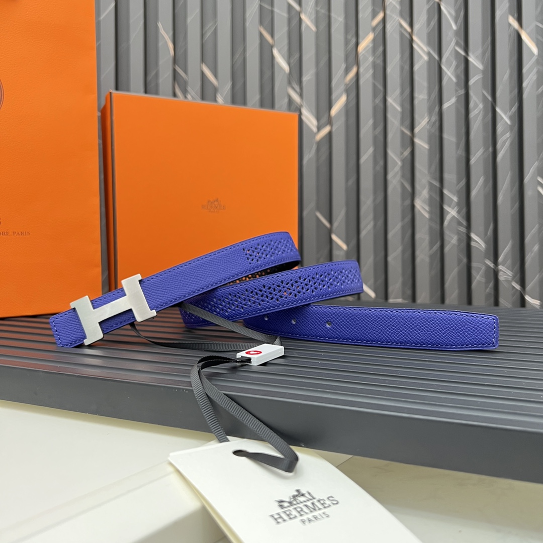 Hermes Reversible Belt in Swift and Epsom Calfskin