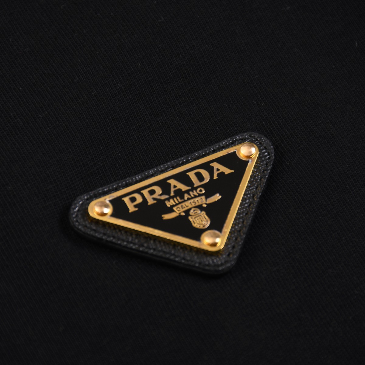 Prada new classic metal logo t-shirt spring summer 2024