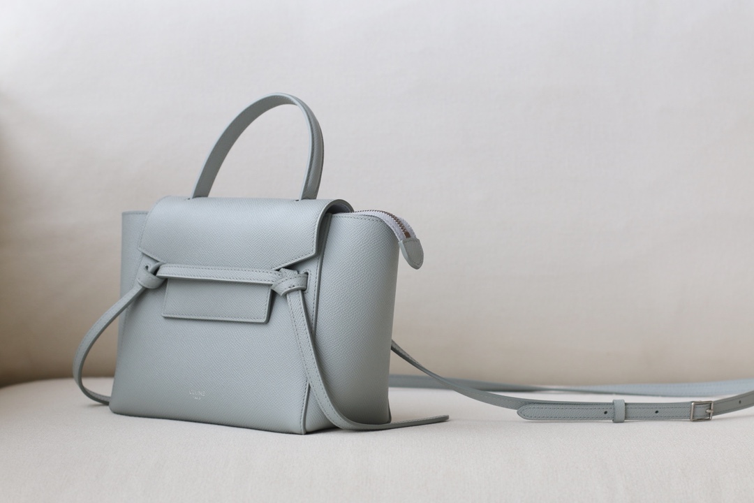 𝐂𝐞𝐥𝐢𝐧𝐞 Belt Bag Catfish Bag Small Grained Calfskin