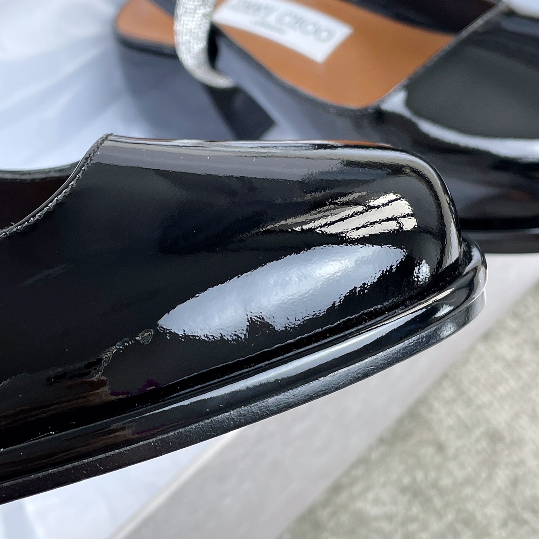 Jimmy Cho*o Chunky Heel Mary Jane