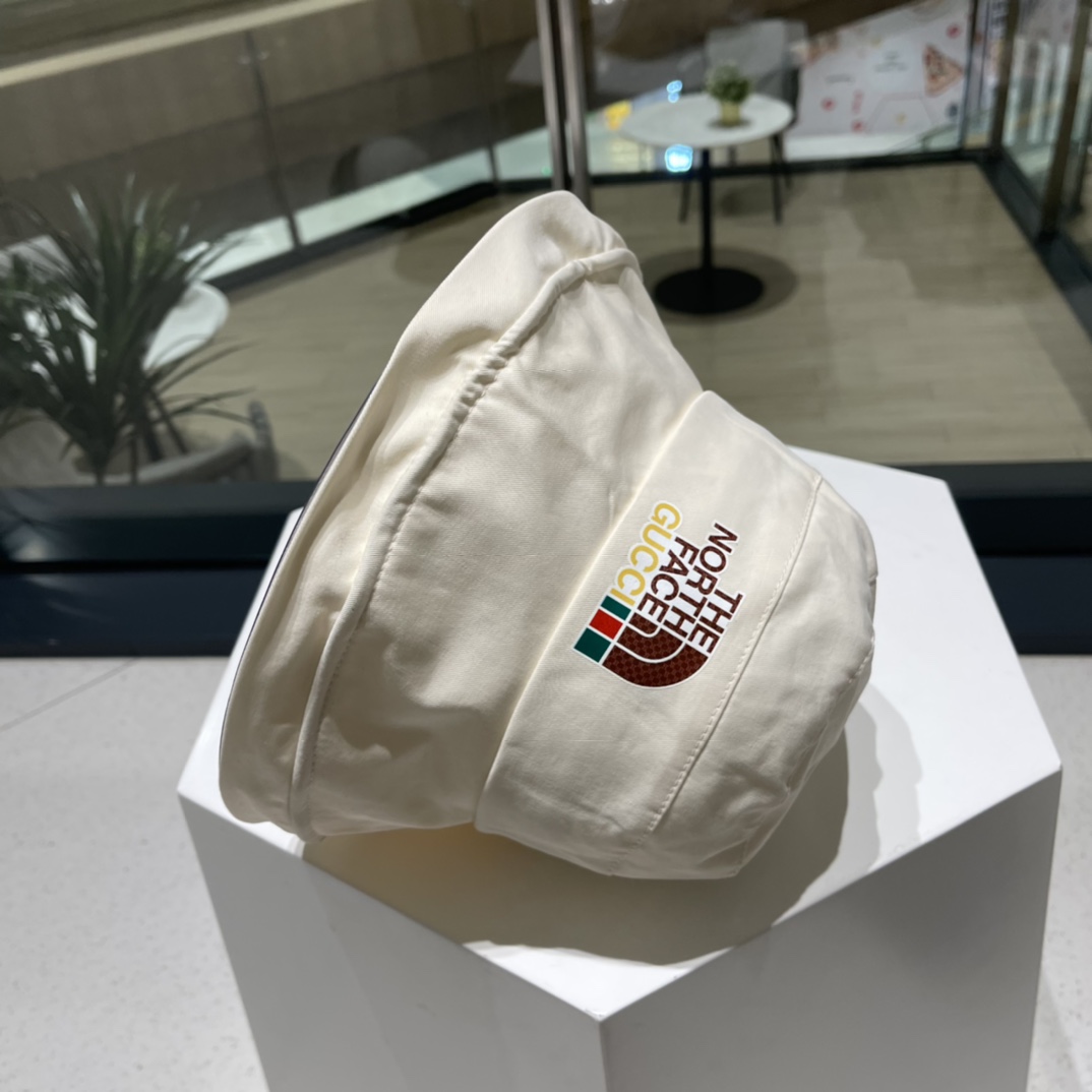 GUCCI 2023 early spring new original single north face fisherman hat