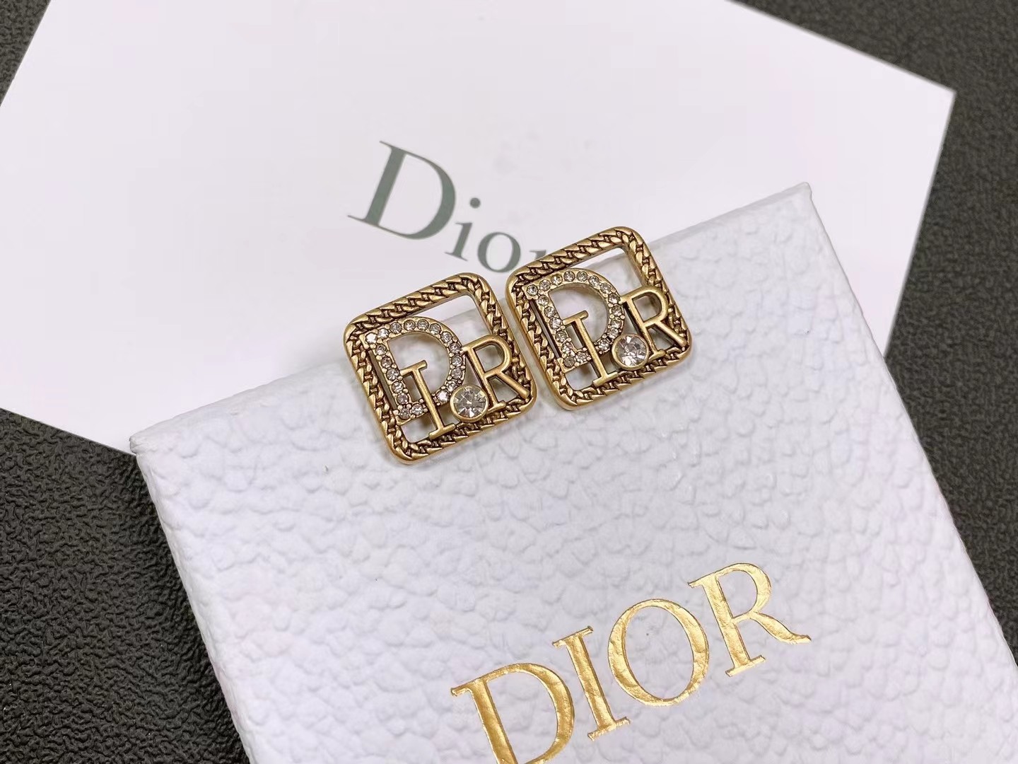 Dior earrings