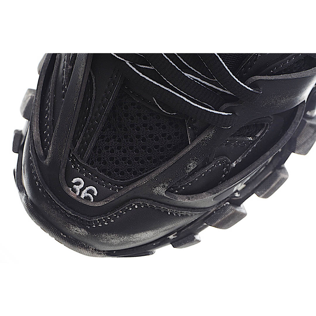 Balenciaga Sneaker Tess s.Gomma MAILLE WHITE/ORANGE