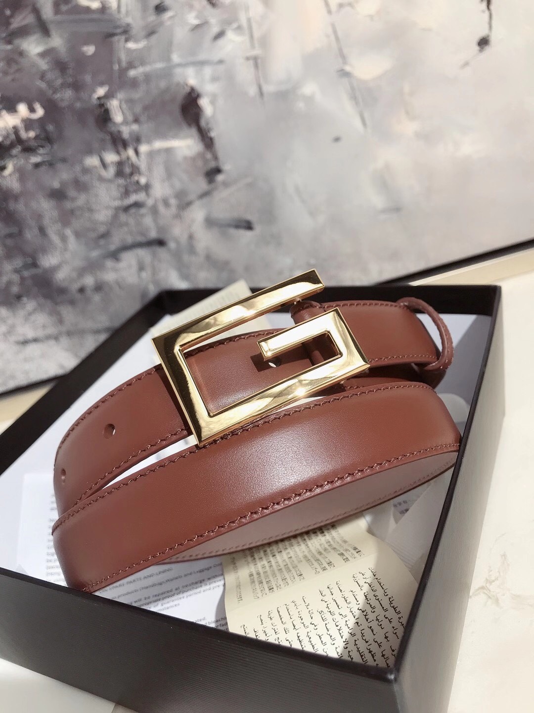 GUCCI D Italy 🇮🇹 imported cowhide