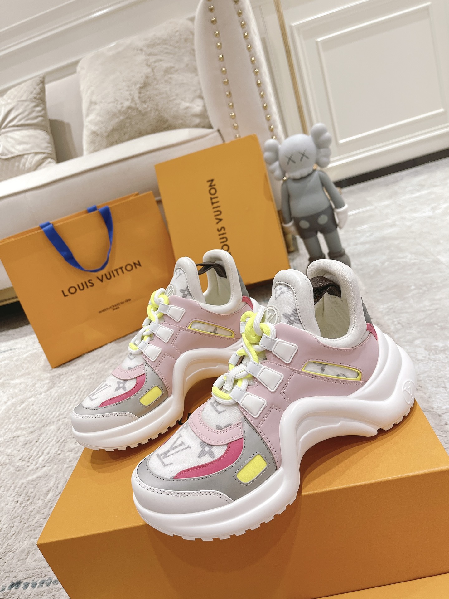 Louis Vuitton Archlight Donkey Brand Louis Vuitton Casual Sports Dad Shoes