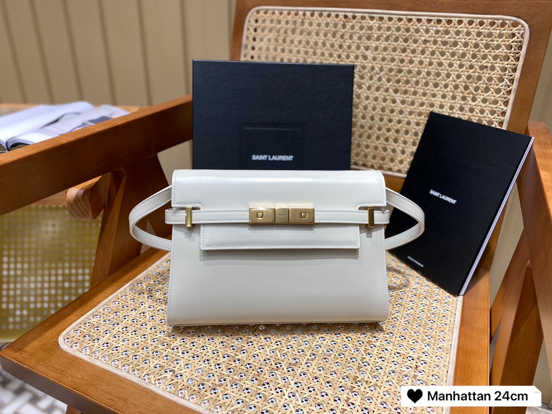 SAINT LAURENT【𝙈𝙖𝙣𝙝𝙖𝙩𝙩𝙖𝙣 𝟮𝟰𝙘𝙢】675626.Jd