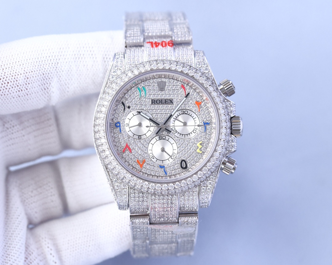 Rolex Cosmic Chronograph Daytona Gypsophila 40 Series
