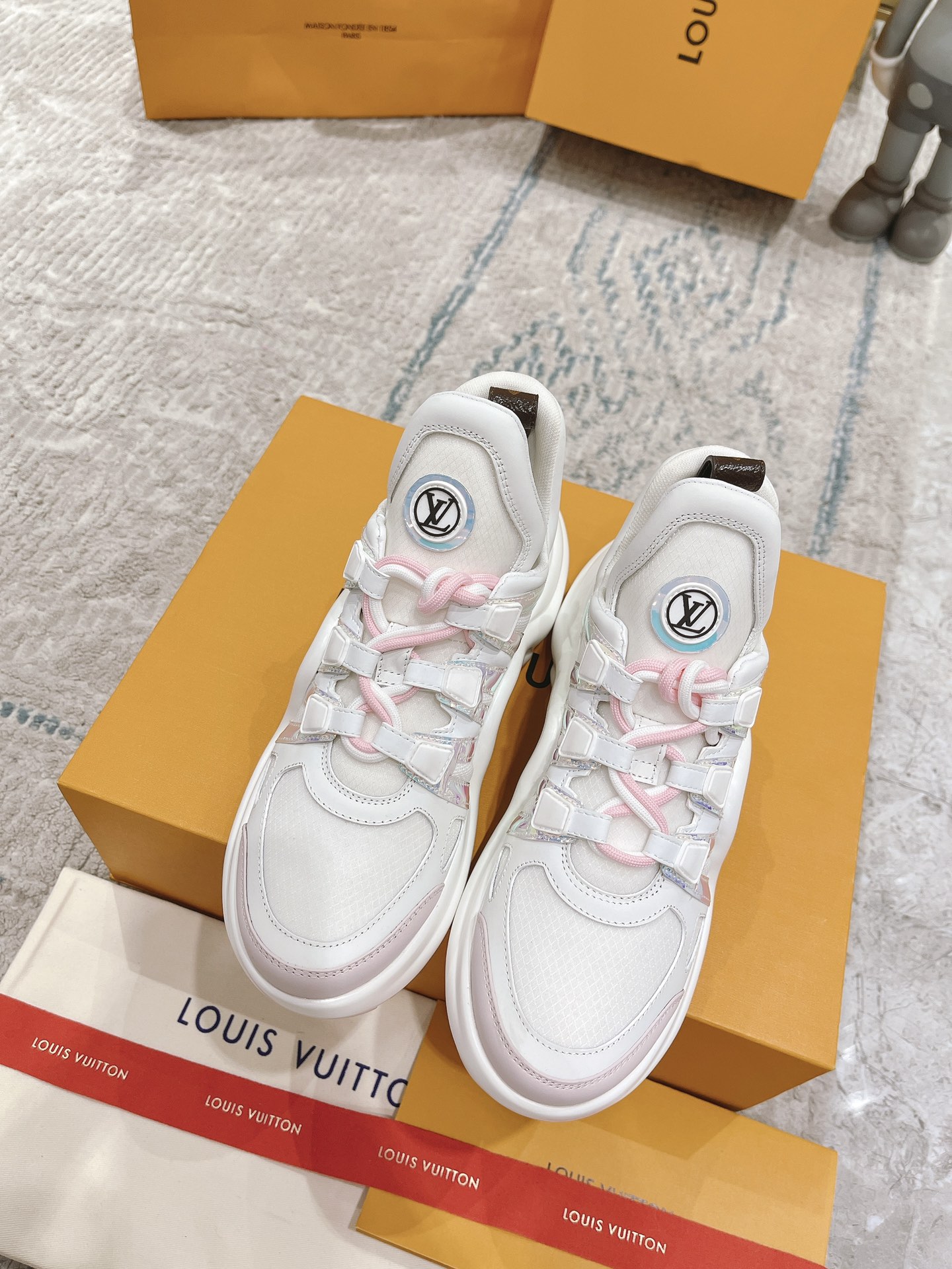 Louis Vuitton Archlight Donkey Brand Louis Vuitton Casual Sports Dad Shoes