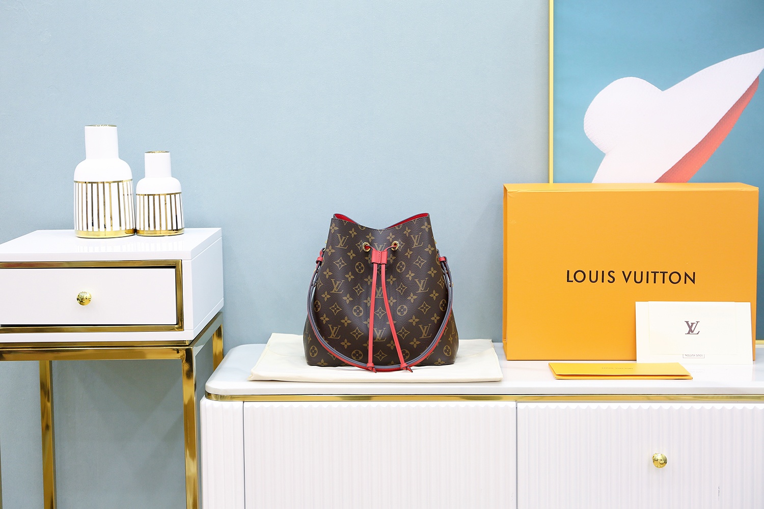 Louis Vuitton 𝙉𝙀𝙊𝙉𝙊🇫🇷French original material M44021