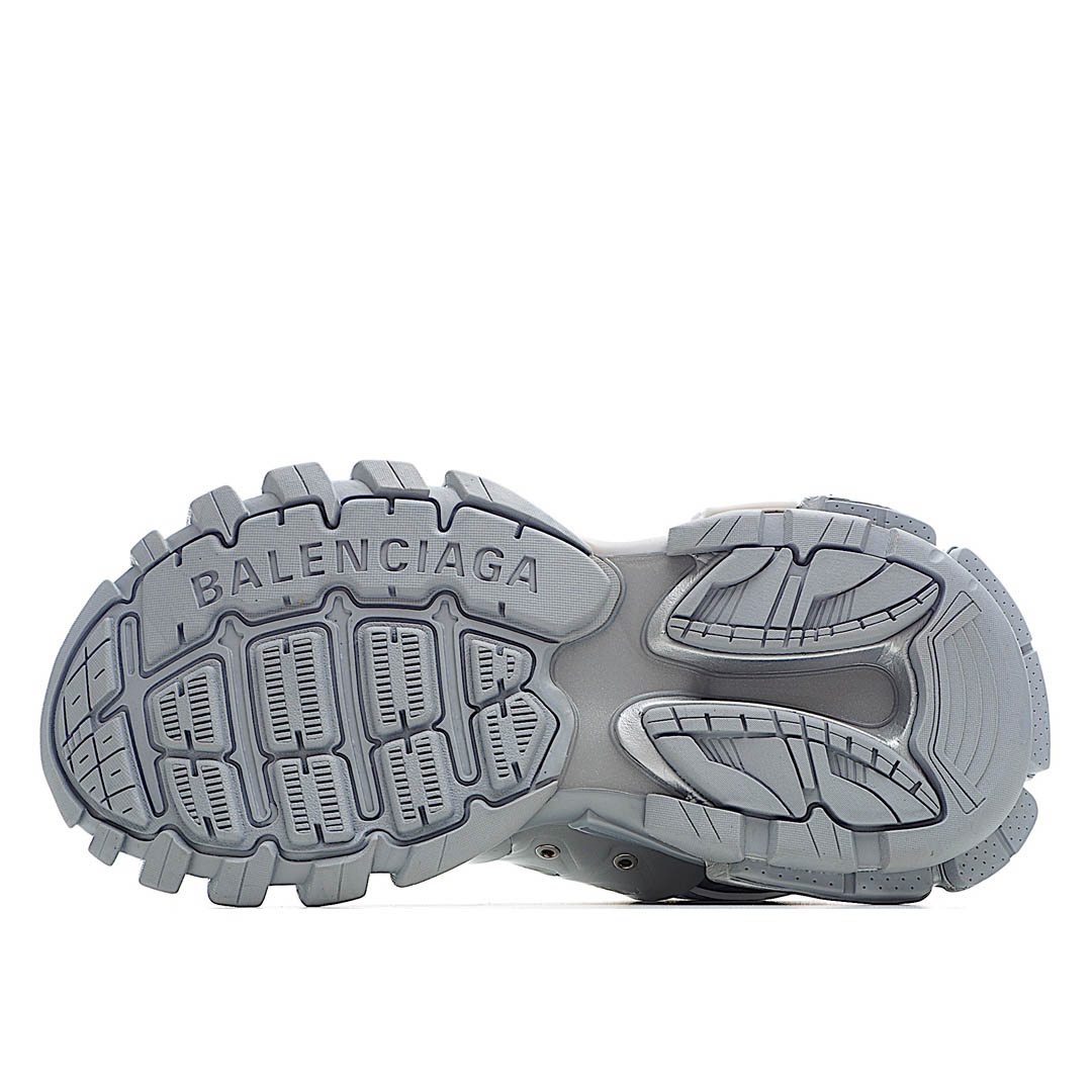 Balenciaga Sneaker Tess s.Gomma MAILLE WHITE/ORANGE