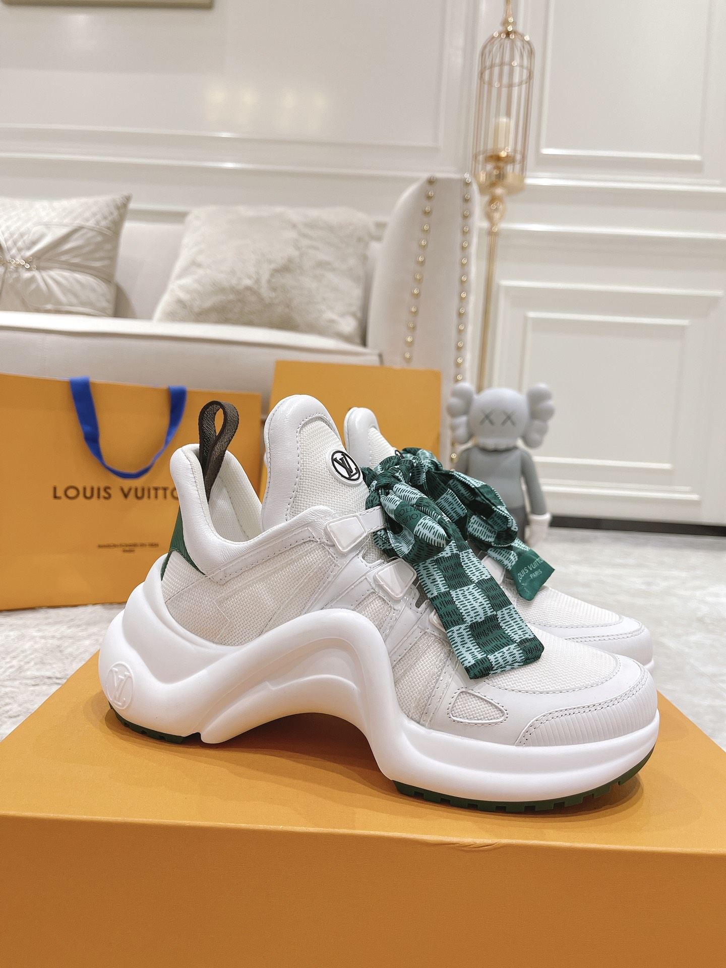 Louis Vuitton Archlight Donkey Brand Louis Vuitton Casual Sports Dad Shoes