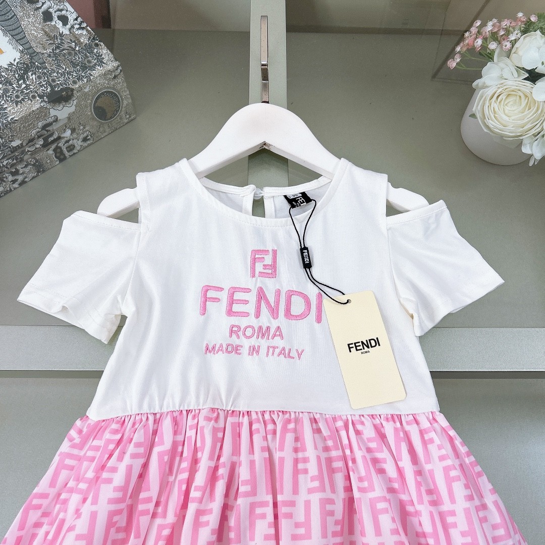 Fendi 2024 new girls skirt suit