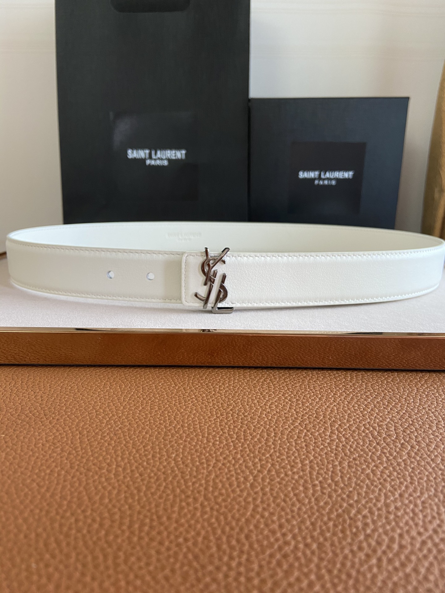 Saint Laurent YSL Misplaced Iconic Logo