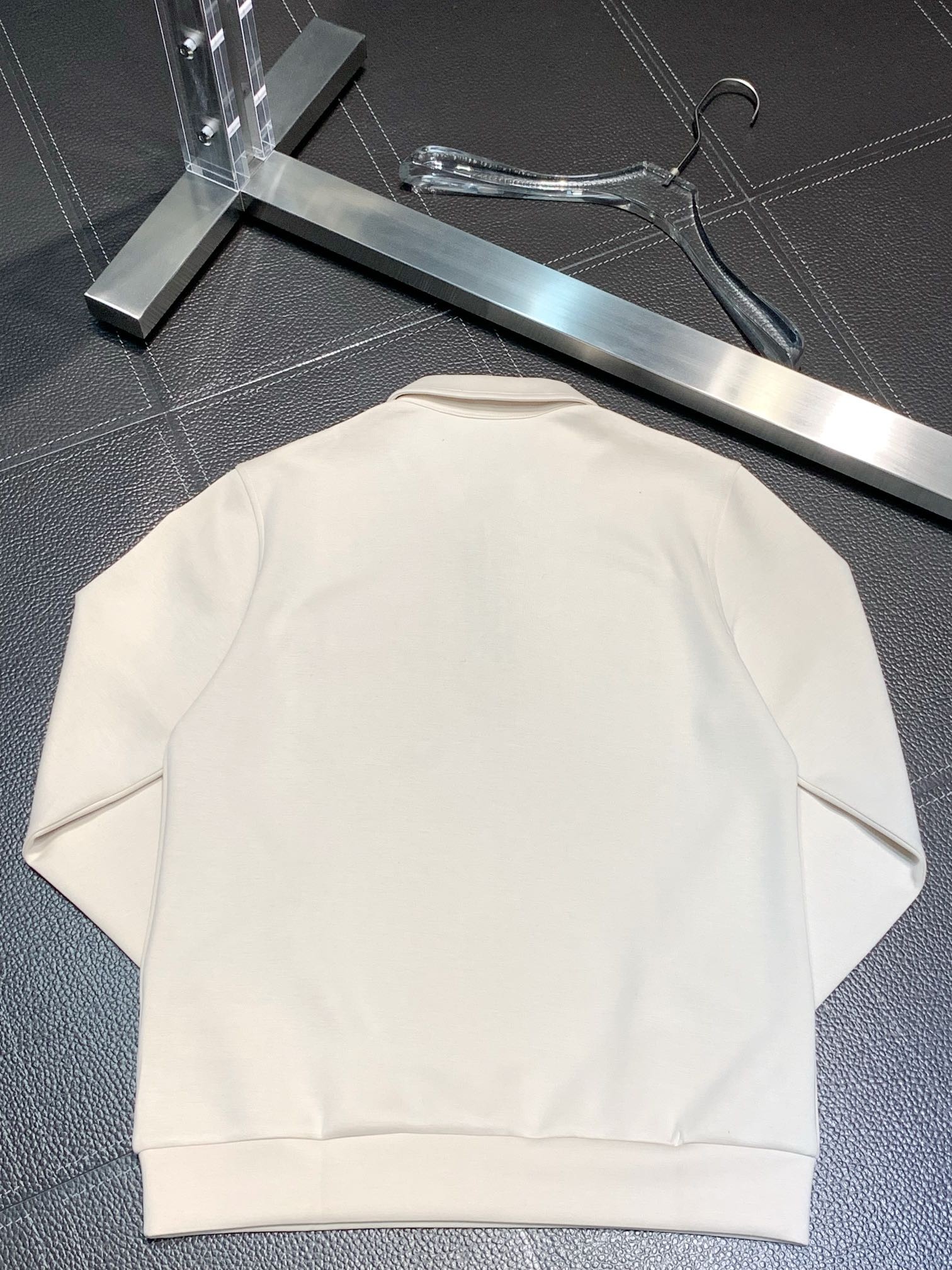 Zegna lapel casual sweatshirt