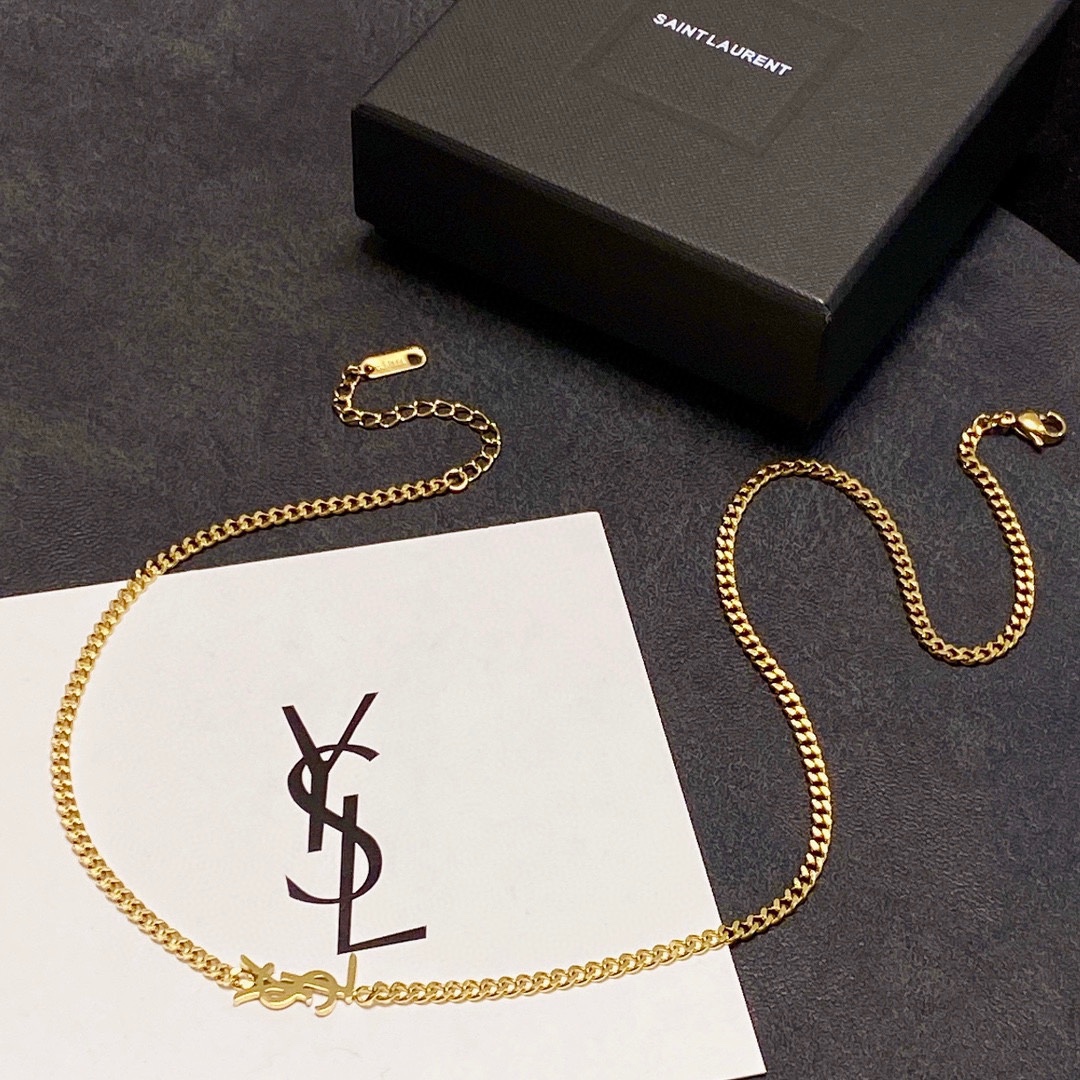 Saint Laurent YSL necklace