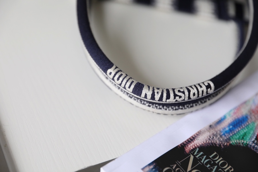 DIOR TOTE striped shopping bag