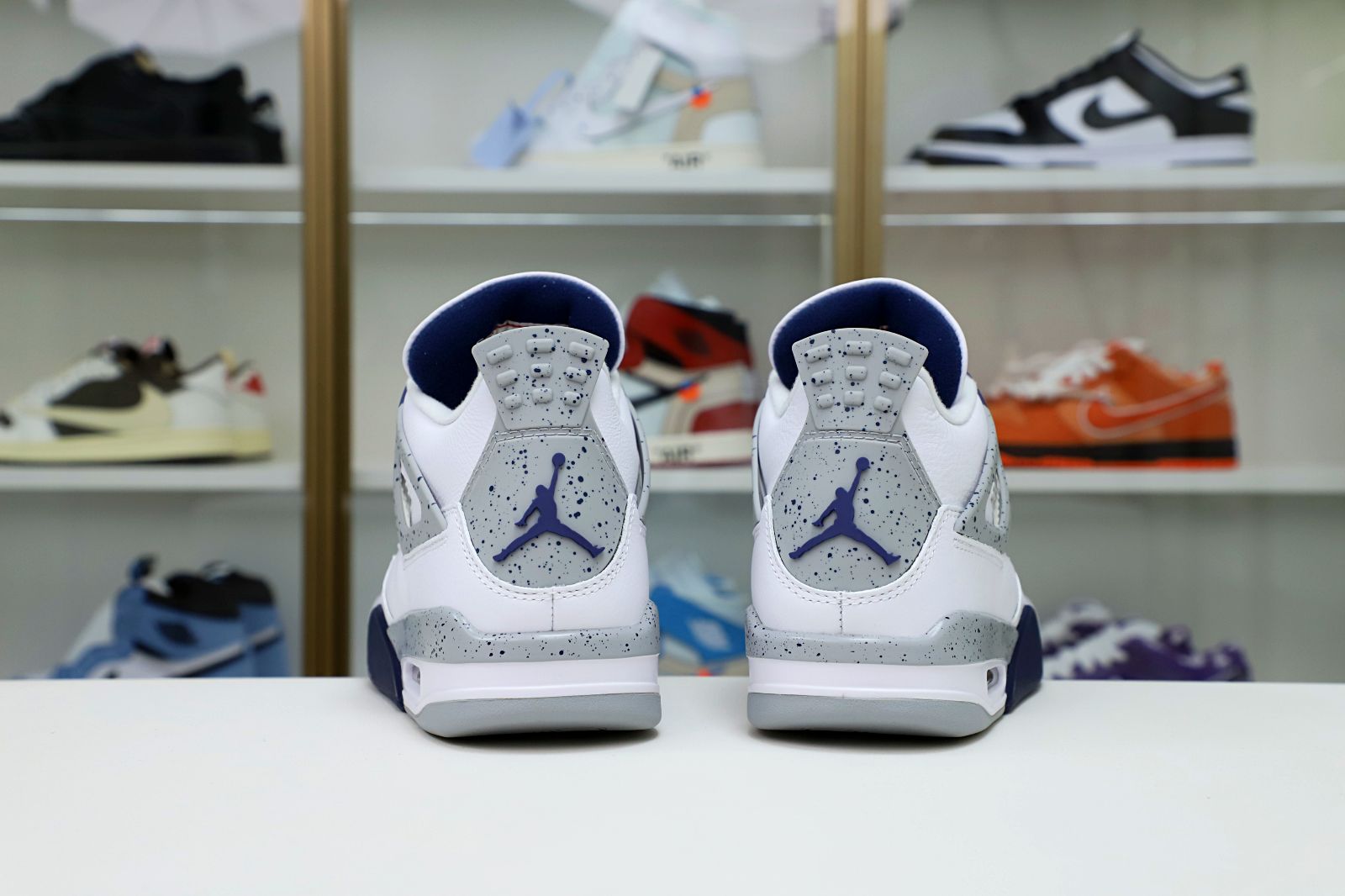 AIR JORDAN 4 RETRO MIDNIGHT NAVY DH6927-140