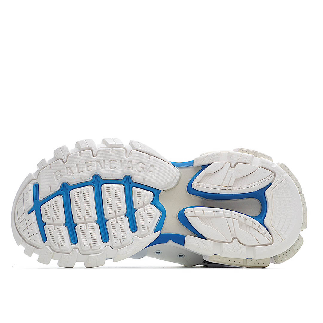 Balenciaga Sneaker Tess s.Gomma MAILLE WHITE/ORANGE