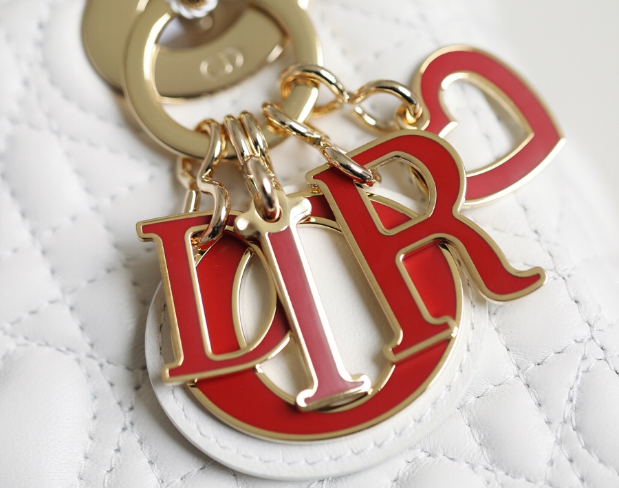 Dior Lady three compartments Tanabata section white ▫️DR-081