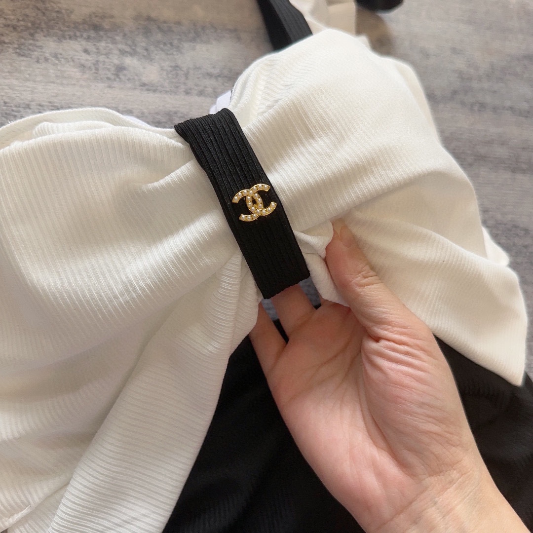 CHANEL One-piece swimming costume