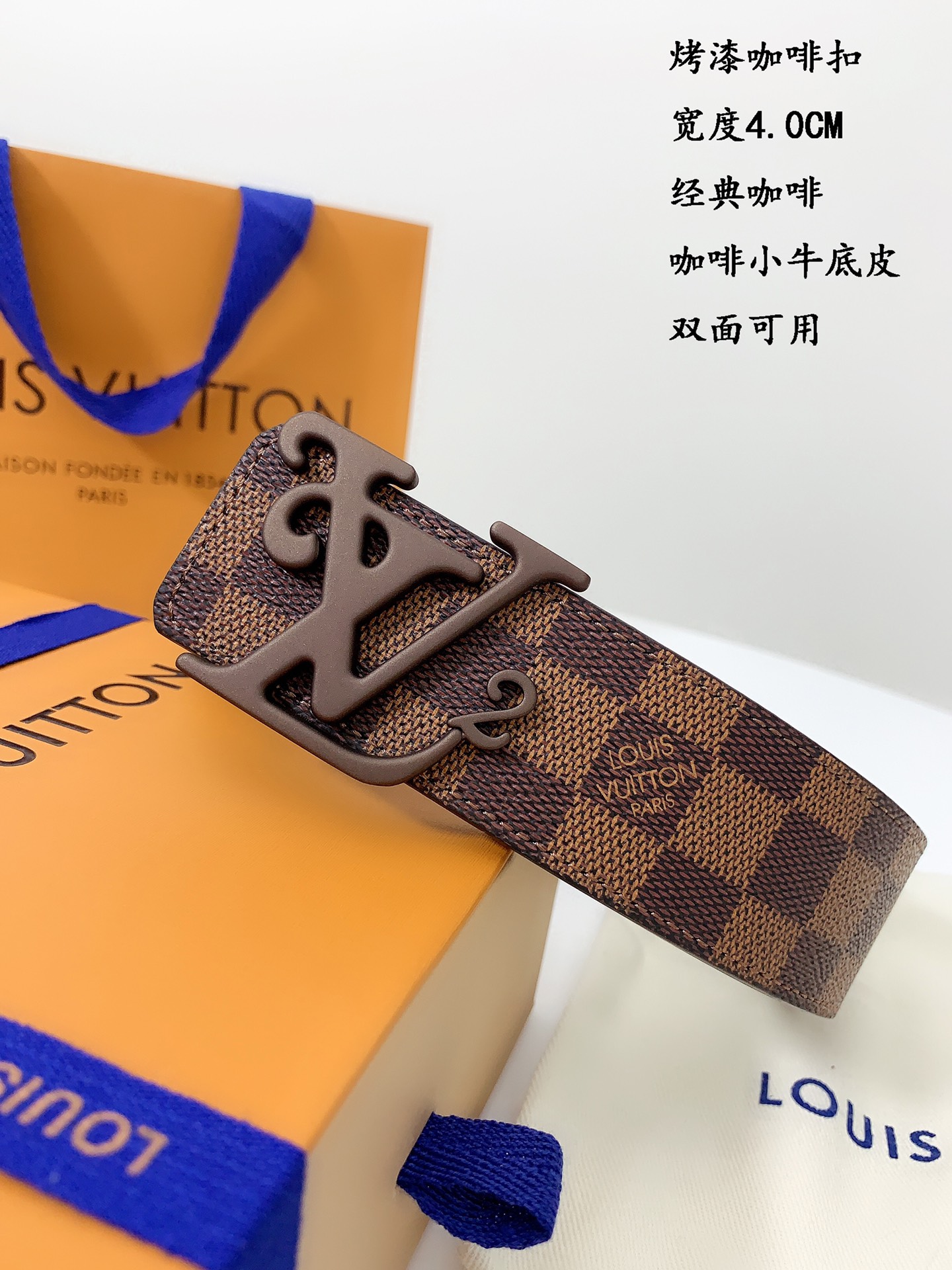 LOUIS VUITTO classic waterproof fabric with original calfskin