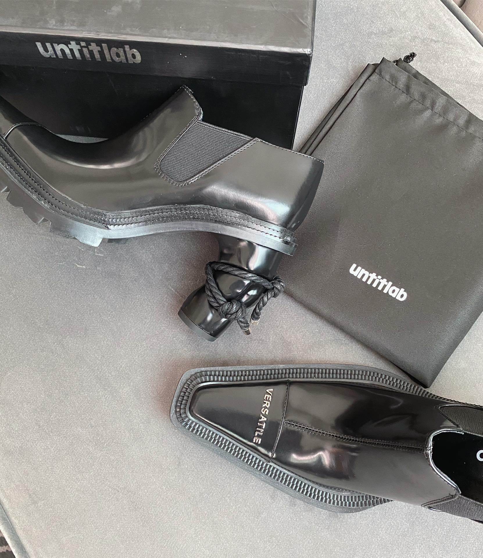 Untitlab new line of design simply no one super unbeatable cool short boots