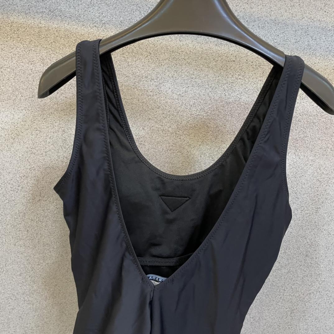 Prada New Backless One-piece Swimsuit
