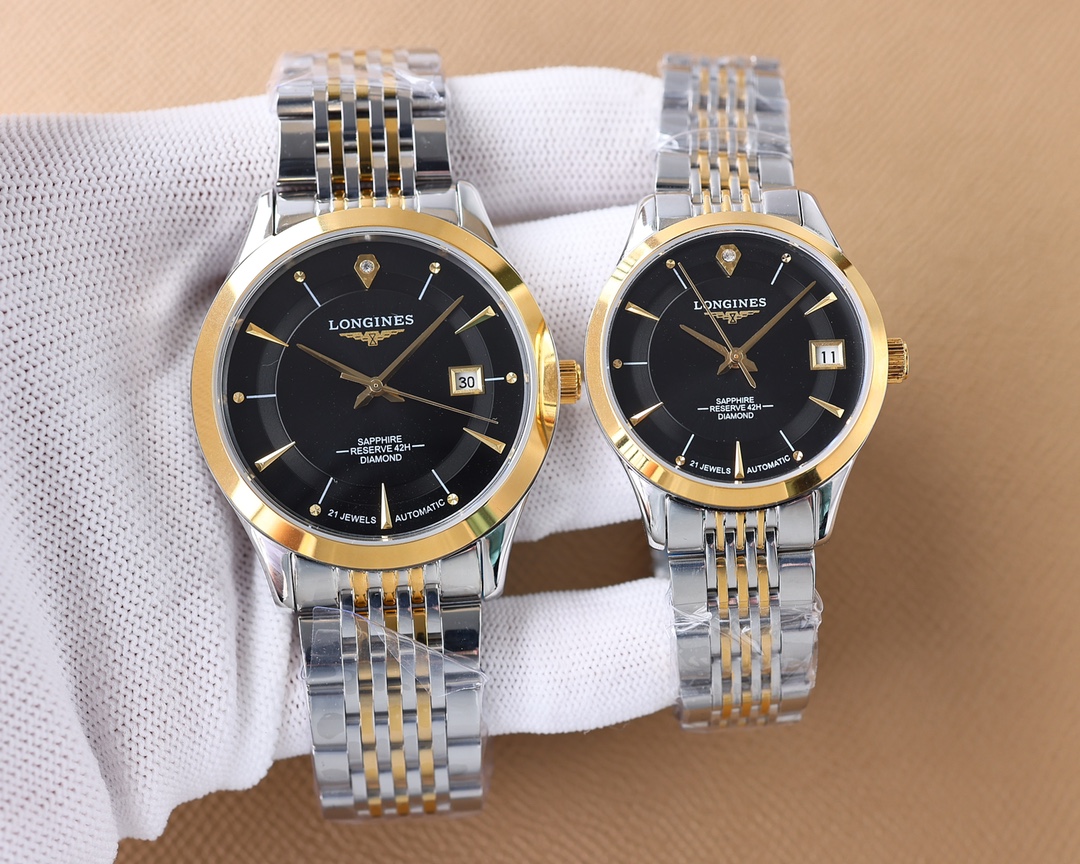 Longines couple watch