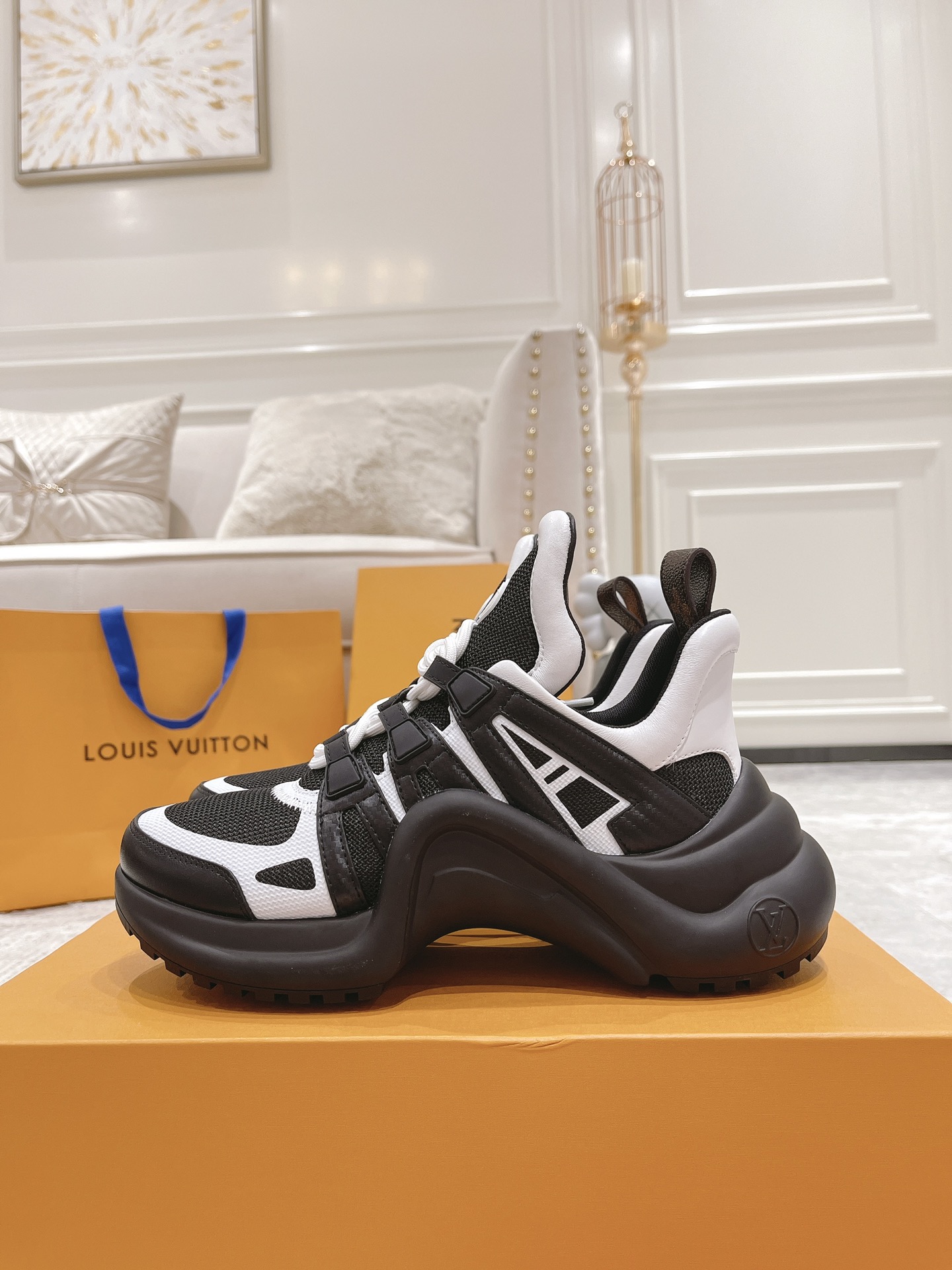 Louis Vuitton Archlight Donkey Brand Louis Vuitton Casual Sports Dad Shoes