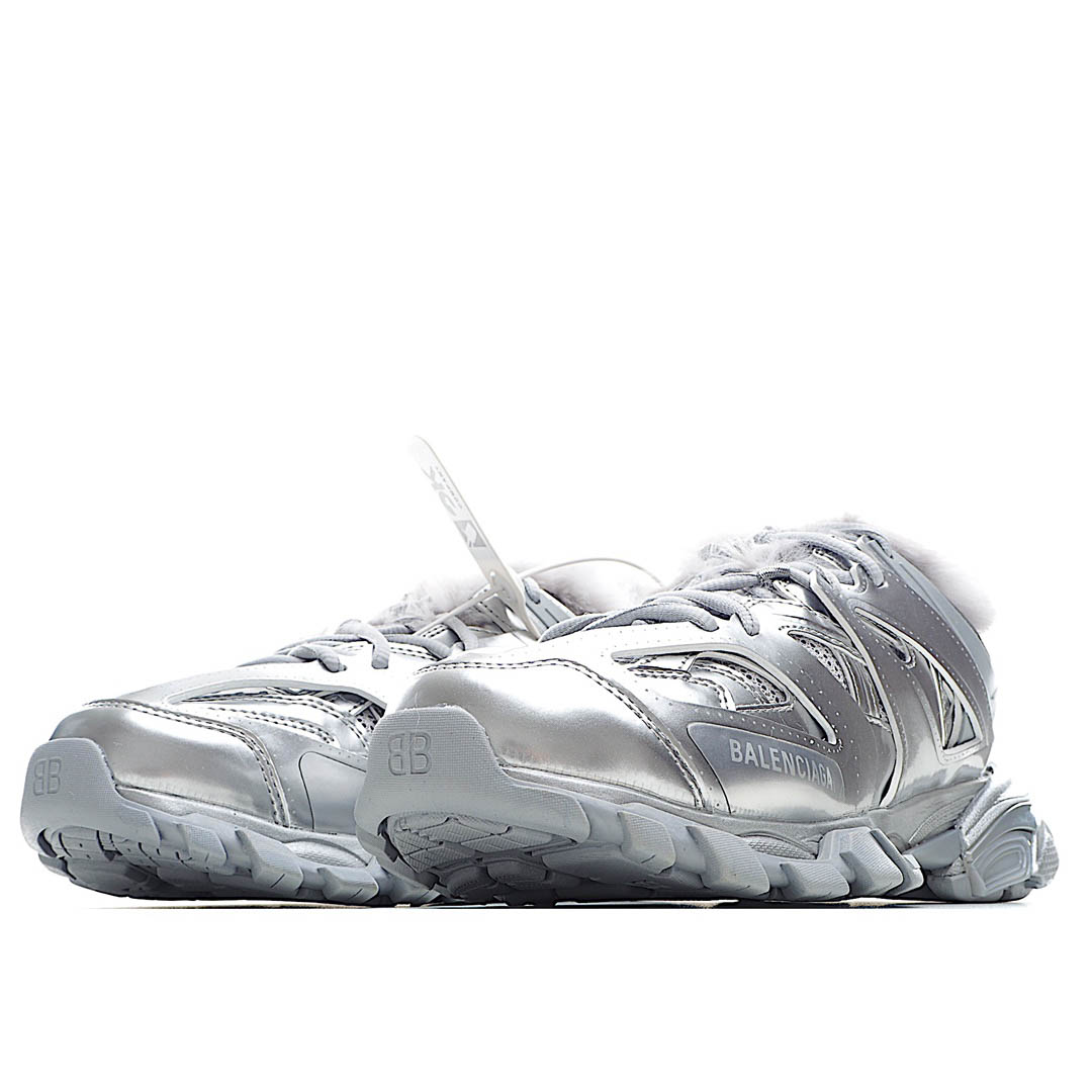 Balenciaga Sneaker Tess s.Gomma MAILLE WHITE/ORANGE