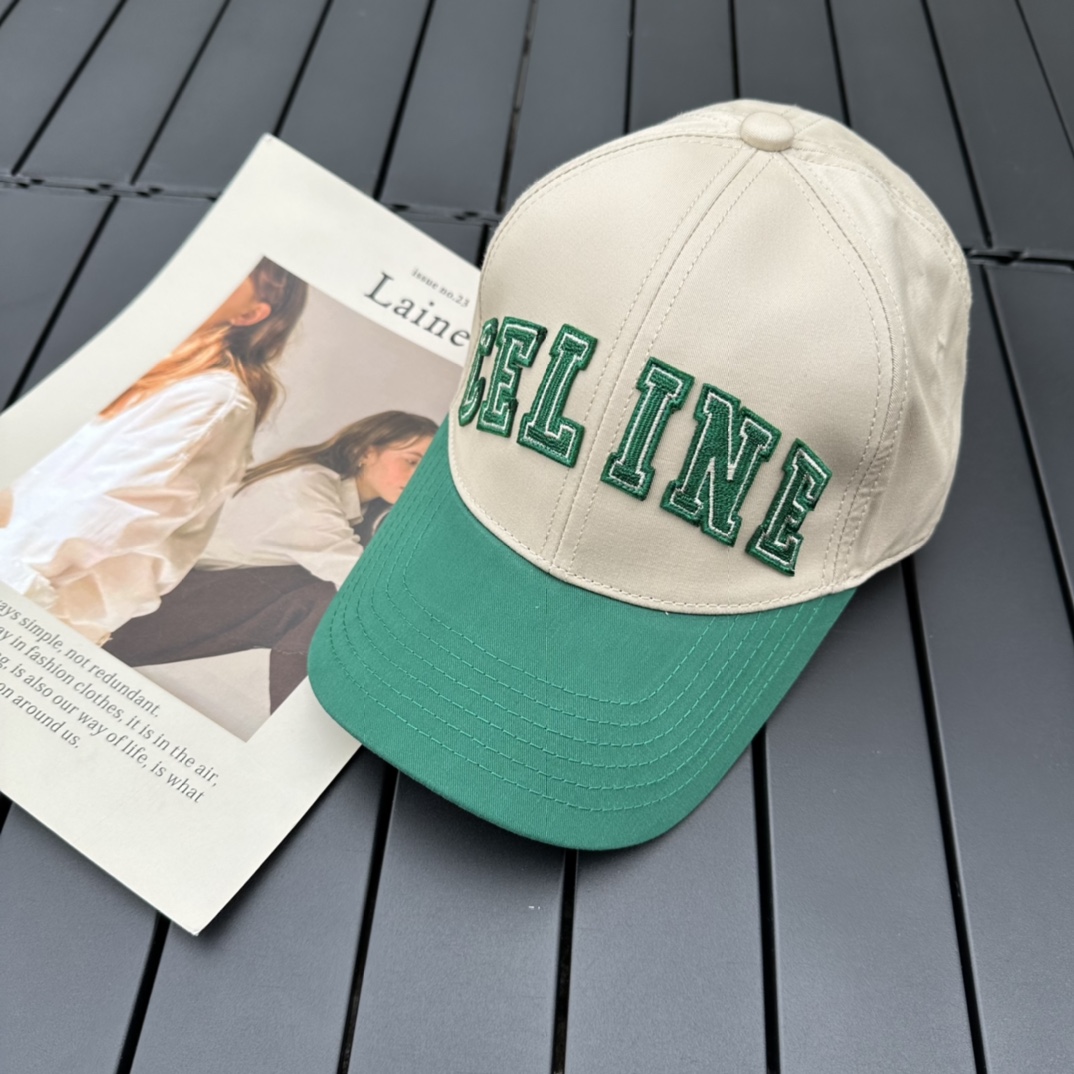 CELINE Arc de Triomphe baseball cap